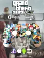 Беспроводной геймпад для игровой приставки ПС4, смартфона и ПК, GTA V