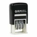 Датер автоматический самонаборный GRM 4810 Bank (20х3,8мм, месяц цифрами, синий) (124131001), 2шт.