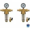 Фильтры с манометром 1/2 (пара для холодной воды) TST