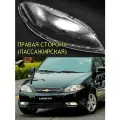 Стекло фары Шевроле Лачетти хэтчбек Дэу Джентра / Chevrolet Lacetti хэтчбек Daewoo (Ravon) Gentra, правая.
