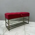 Банкетка в прихожую для обуви 100х35х55см с ящиком для хранения STEEL MEBEL (БПБ-0К10) Обувница с сидением
