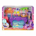 Кукла Enchantimals Sunshine Beach HTW73 обезьяна Мэгги - тропический бассейн Энчантималс Mattel