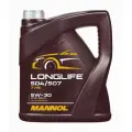MANNOL 7715 масло моторное синтетическое Longlife 504/507 5W-30 O.E.M. for VW Audi Skoda LONGLIFE 504/507 API SN 4л