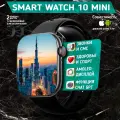Умные часы WATCH 10 Mini, Смарт часы watch 10 Mini, premium smart watch, 41 мм с NFC, 2 ремешка, Черный