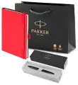 Ручка Parker Jotter Monochrome оригинал, ежедневник А5 и в подарок фирменный пакет Паркер