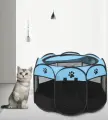 Палатка-вольер складная для кошек и собак 91х91х58