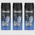 Набор из 3 штук Дезодорант спрей мужской Axe Cool Ocean 150мл
