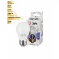 (5 шт.) Светодиодная лампочка ЭРА стандарт шар P45 E27 7W(560lm) 6500K P45-7W-860-E27 0331 Холодный белый. Цоколь E27