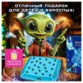 Игра настольная логическая Магнитный бой, 24 магнита, доска 28*28 см, золотая сказка, 665894