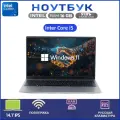 Игровой ноутбук OLOEY Intel Core i5 , 14 дюймов, SSD 512 GB, 16 GB RAM, Windows Pro, серый, Русская раскладка