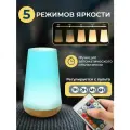 Сенсорный светильник/ LED-ночник для сна беспроводной/ Лампа настольная с пультом меняющая цвета