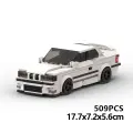 Набор пазлов MOC, игрушечная модель, собранная модель автомобиля BMW M3 E36, подарочное украшение (509 шт.), подходит для мальчиков