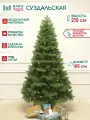 Новогодняя искусственная елка Суздальская 210 см, 100% Литая хвоя, ЕлкиТорг (241210)