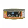 Консервы Farmina Matisse Mousse Chicken, мусс с курицей для взрослых кошек, 85г (12шт)