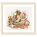 Набор для вышивания Lanarte #PN-0168381 Bears and toys (Мишки и игрушки), Счетный крест, 44 x 34 см