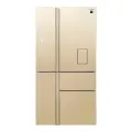 Холодильник Sharp SJWX99ACH, 650 л, 5-и дверный холодильник, бежевый