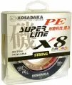Шнур плетен. Kosadaka SUPER LINE PE X8 150м, цв. multicolor; 0.16мм; 12.8кг