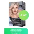 L'Oreal Paris Preference стойкая краска для волос, 9.12 Сибирь - 6 шт