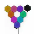 Стартовый набор Nanoleaf Shapes Hexagon Black 9 панелей черный (NL42-0102HX-9PK)