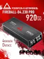 Усилитель мощности AurA FIREBALL-D4.230 PRO / 4 канала, класс D