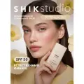 Тональный крем для лица SHIKstudio Skin Impression увлажняющий с spf 50 оттенок 202 светло-бежевый нейтральный подтоном