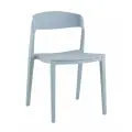 Стул Moris, пластик голубой