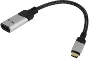 Aдаптер/ Aдаптер USB 3.1 Type-Cm --> DP A(f) 8K@60Hz, 0.15m , Alum , VCOM