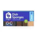 Губки для посуды Lomberta Scandy, крупнопористый поролон, 5 шт