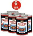 Влажный корм для собак Solid Natura Selection Говядина, упаковка 6 шт х 970 г