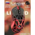 WLMOUSE Beast X Mini, игровая мышь, беспроводная, твердые стороны, PAW 3950 HS, OMRON opticals, Red/Black