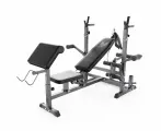 Скамья со стойками под штангу DFC GYRONETICS GN008 с партой для бицепса