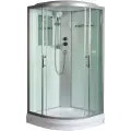 Душевая кабина с крышей WeltWasser WW500 WERRA 1002 (1000х1000х2170 мм низкий поддон, прозрачное стекло, четверть круга