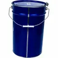 Металлическое ведро Тара. ру 27 л, синее, крышка-обруч