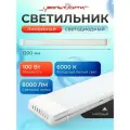 Светильник линейный светодиодный 100Вт 1200мм 6000К матовый