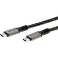 Кабель Vcom USB4 TypeCM--TypeCM, 5K@60Hz, 40GBps, PD 100W, 5A, , 1.2м