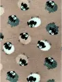Коврик меховой ProFleece Овечки 1х1,6м беж/черный/белый