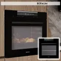 Электрический духовой шкаф Beraum OM-60B72T121B с функцией СВЧ, 60 см