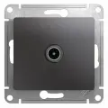 Розетка ТВ механизм Systeme Electric Glossa Графит GSL001393 (3шт.)