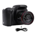 Цифровая камера для фотографии 16MP 1080p HD 16X Цифровая цифровая цифровая камера Micro SLR с телеобъекцией для путешествий