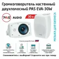 Настенный трансляционный громкоговоритель 30 вт PASystem EVA-30W