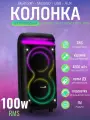 Колонка беспроводная bluetooth ElTRONIC 30-29 NEW DANCE BOX 1000 динамик 2шт по 8 дюймов с функцией TWS