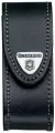 Чехол Victorinox 4.0520.3, натуральная кожа, петля, цвет черный