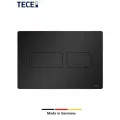Панель смыва TECEsolid для инсталляций TECE чёрный матовый (материал сталь) 9240416