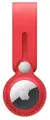 Брелок для Apple AirTag Leather Loop, Red