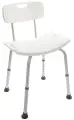 Стул для душа и ванной для пожилых с регулировкой высоты KJT 501 Мега-Оптим