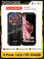 Смартфон DOOGEE S Punk 16 ГБ (6 + 10) 256 ГБ,10800 мАч, Android 14, Чёрный