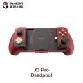 GameSir X3 Pro Deadpool co-branded Bluetooth wireless game controller, red, suitable for Android phones