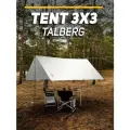 Тент туристический Talberg TENT 3х3м SAHARA , серый