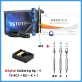 МиниWARE Blue TS101 электрический паяльник, 4Tips