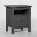 Тумба прикроватная сага с 1 ящиком, размер 51х62х41см, цвет Серый